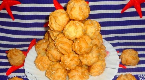 Торт из эклеров