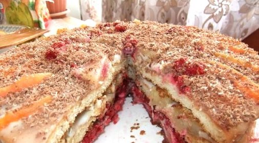 Торт из готовых коржей