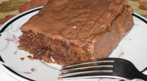 Шоколадный торт Два ореха