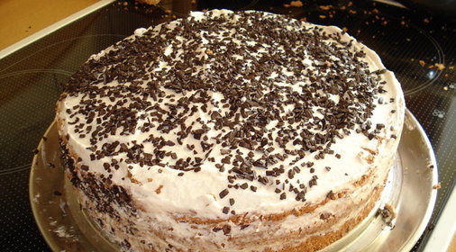 Кофейный торт Нежная ночка