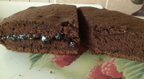 Шоколадный торт на майонезе