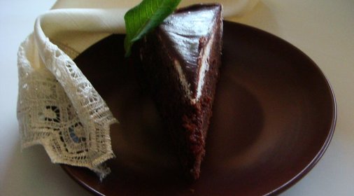 Торт Шоколадно-малиновый нокаут