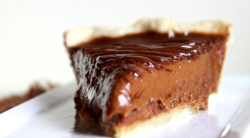 Тройной шоколадный пирог с тыквой