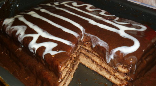 Шоколадный тортик