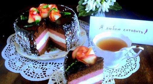 Торт «Райский сад»