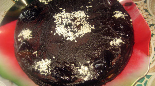 Шоколадно-фруктовый торт за 5 минут от мадам Ляли