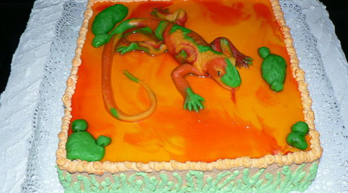 Торт Малахитовая шкатулка