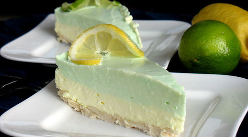 Торт в пастельных тонах,со вкусом лимона и тархуна