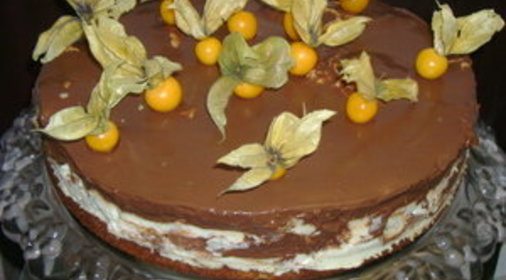 Торт с профитролями