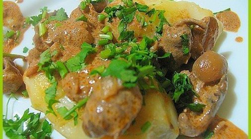 Торт с дыней