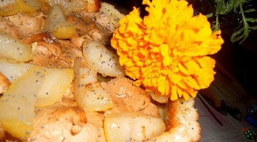 Грушевый торт