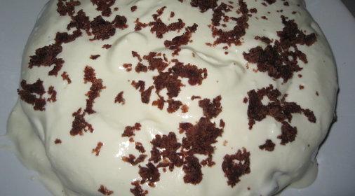 Торт черемуховый (вариант-мини)