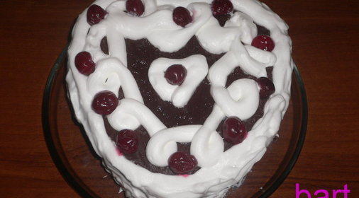 шоколадный торт