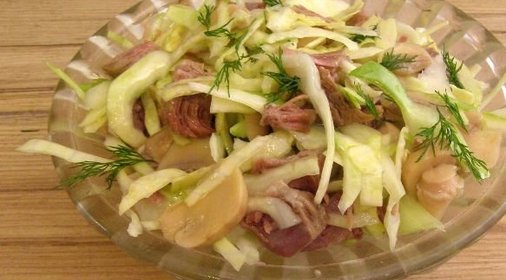 Кофейный торт с миндалем