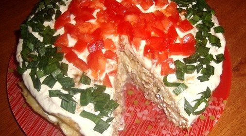 Картофельный торт