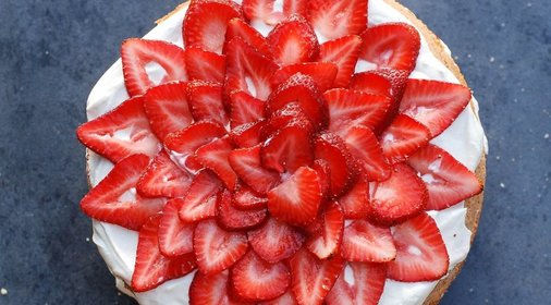 Сыроедческий торт