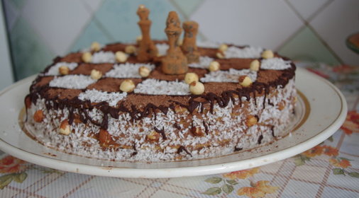 торт Шахматный