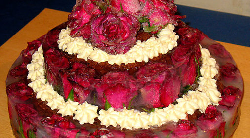 Торт Стеклянная свадьба