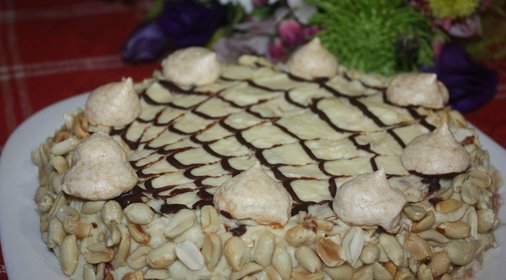 Воспоминания детства или торт Паутинка