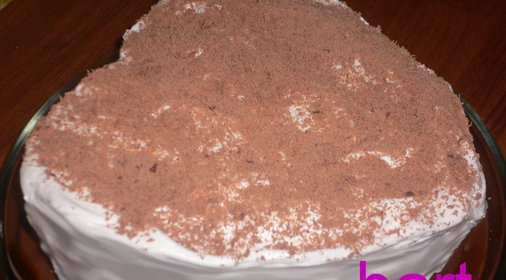 Тортик со взбитыми сливками