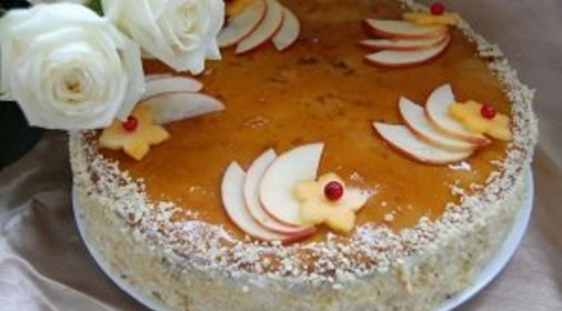 Торт Карамельное яблоко