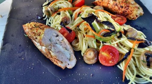 Торт с заварным кремом