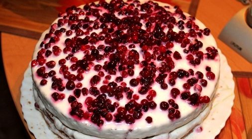 Торт Золотая осень