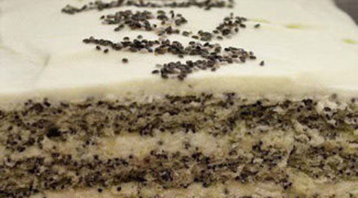 Маковый торт