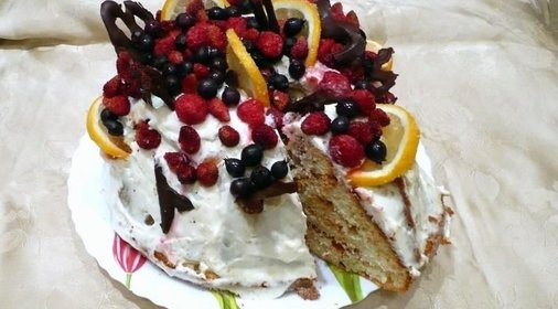 Торт Снежный ком