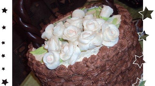 торт Корзина с цветами