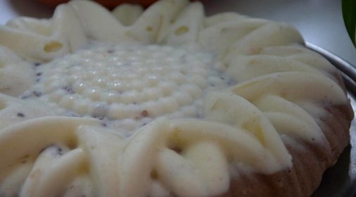 Тортик без выпечки с ананасами