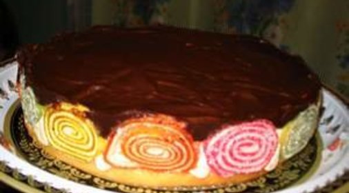 торт Пьяная тропиканка