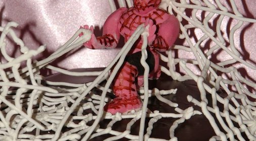 Торт Человек паук спешит спасать мир