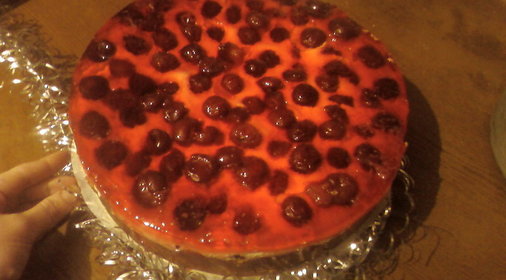 Торт ВИШНЯ В ТАНЦЕ