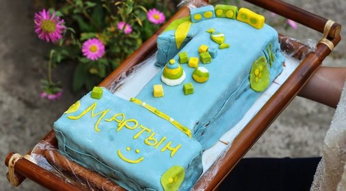 Торт на 1 год