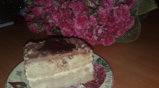 Торт Любимый или Валентинка