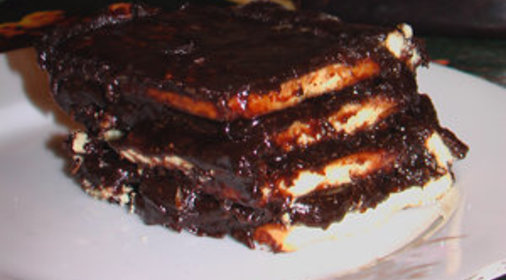 Торт Черно-белое кино