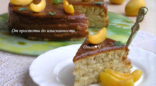 Торт Дыня и лимон