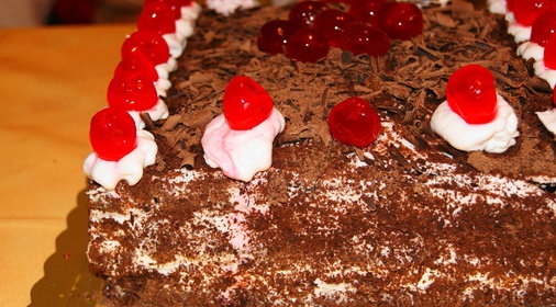 Торт BLACK FOREST - постный