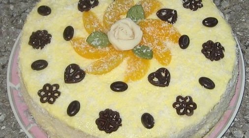 торт Персиковый