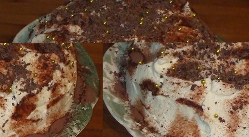 Торт Купол с ромом и Espresso