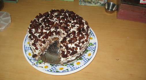 Торт Кадаиф за 15 минут без выпечки