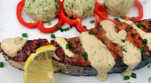 Торт с миндалем и курагой