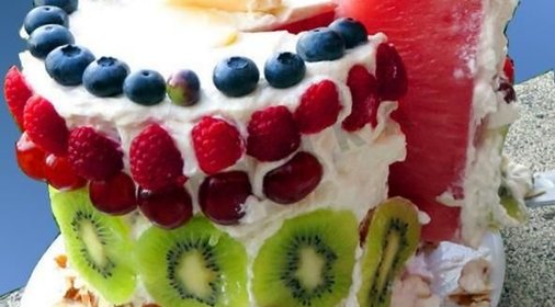 Арбузный торт