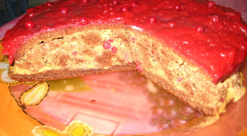 Торт с ягодами