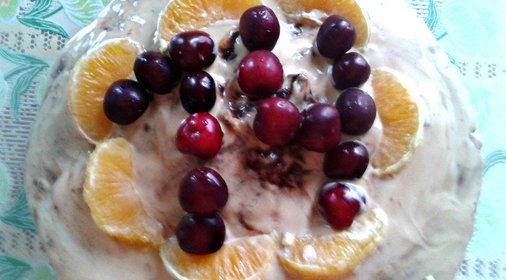 Необычный торт на кипятке