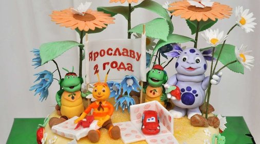 Торт Лунтик и его друзья, 2 серия