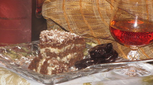 Торт Пьяный Чернослив