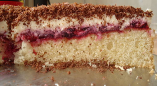 Торт ЗИМНЯЯ ВИШНЯ