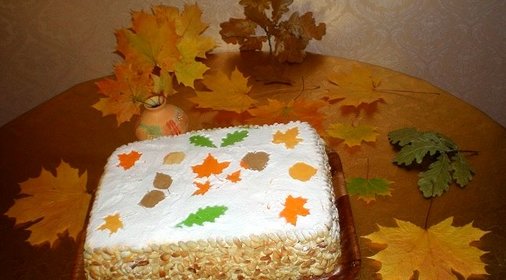 Торт Листопад
